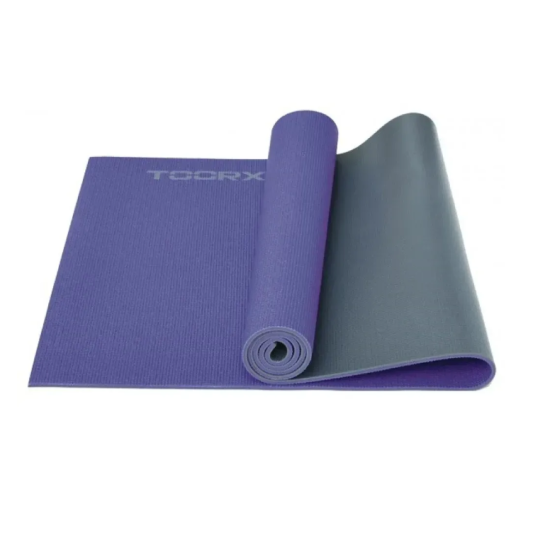 Купить Коврик для фитнеса  Toorx Yoga PVC 173 х 60 х 0,6 см Viola/Antracite (MAT-177) в Киеве - фото №1